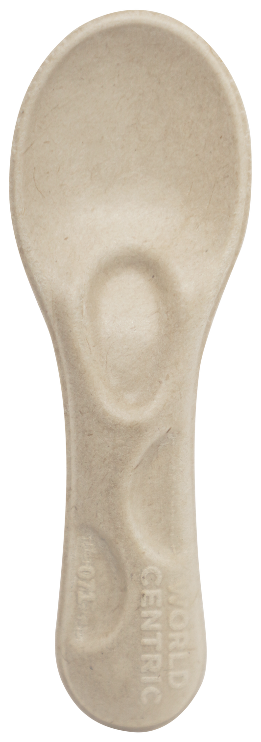 World Centric 3” Fiber Tasting Spoon | 3000/cs