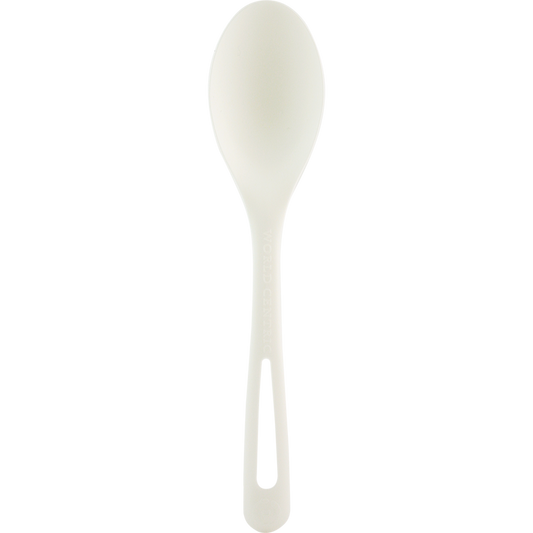 World Centric 6” TPLA Spoon with Ribbing | 1000/cs