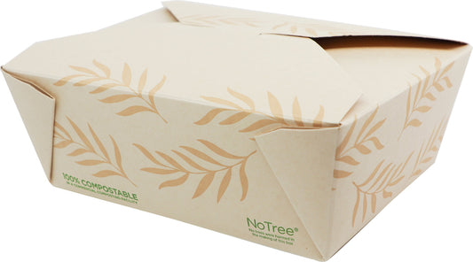 World Centric 6.9x5.5x2.5” (46 oz) #8 NoTree Container | 300/cs