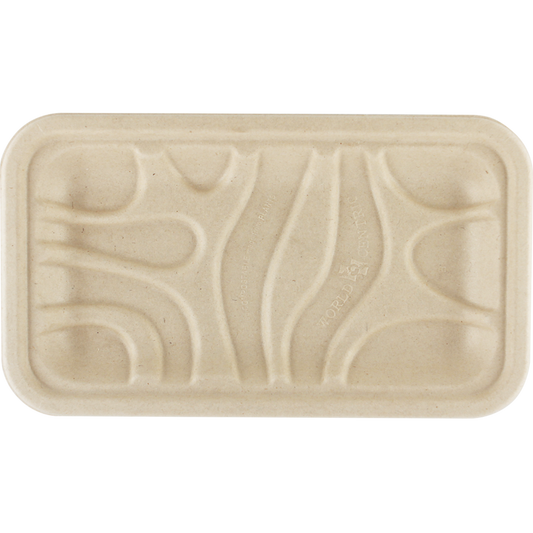 World Centric 8.3x4.9 x.7" 17S Fiber Tray | 500/cs