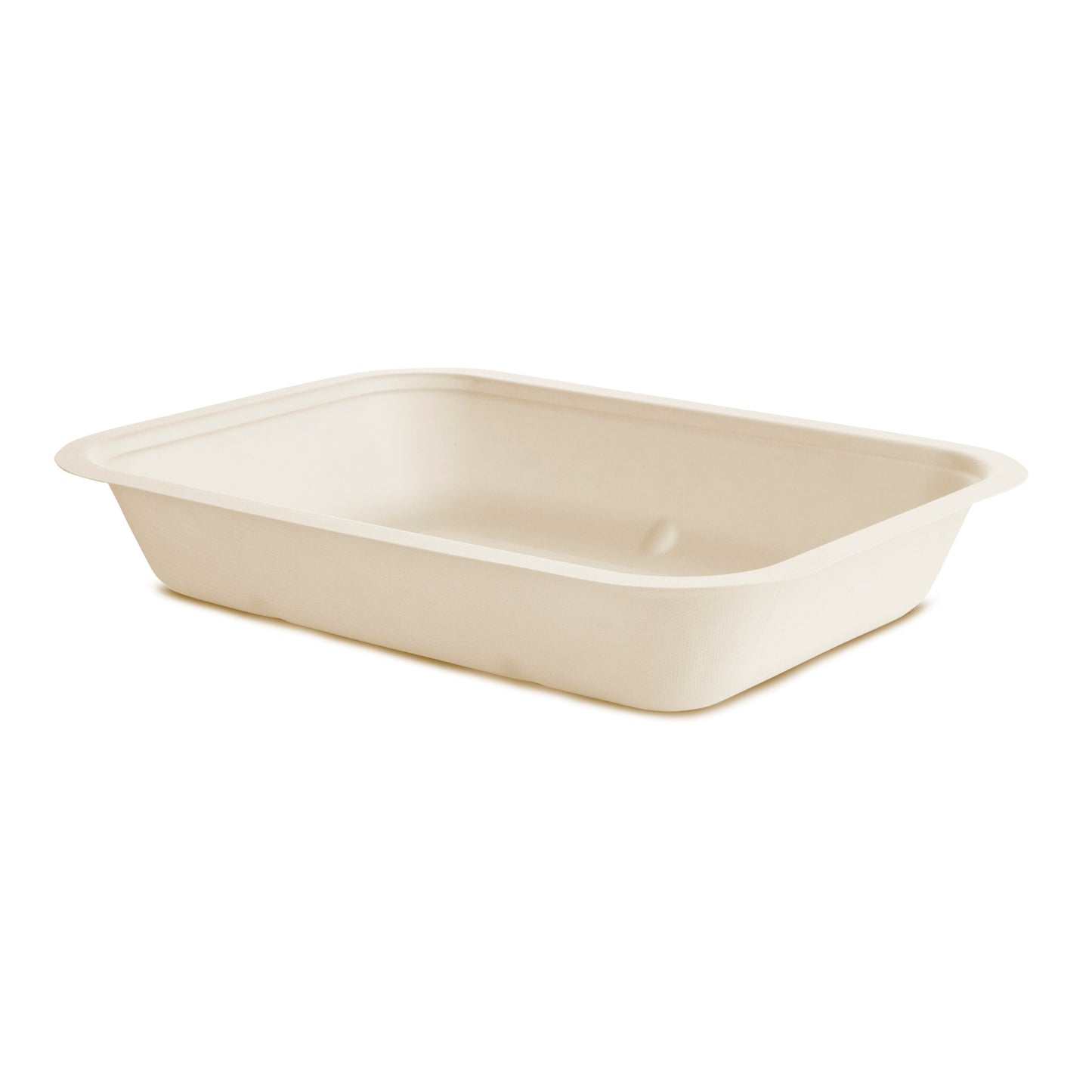 Vegware Nourish Gourmet 42oz Rectangle (V5), Natural Molded Fiber | f5-Series | 600/cs