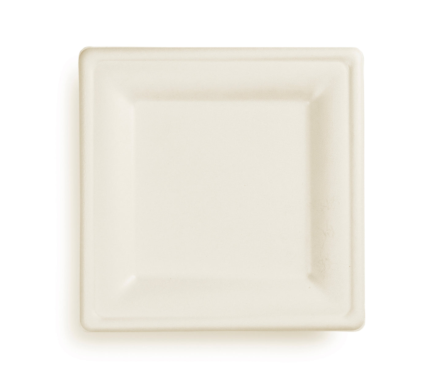 Vegware Nourish 10in Square Plate, Natural Molded Fiber | 500/cs