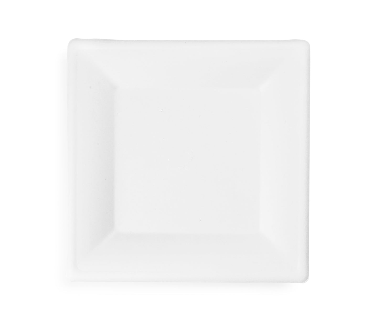 Vegware 10in square molded fiber plate | 500/cs