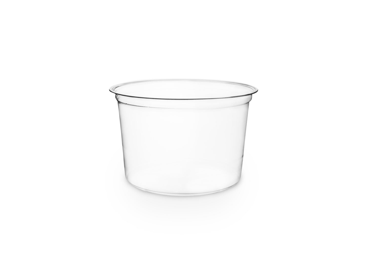 Vegware 16oz PLA round deli container | 632-Series | 500/cs
