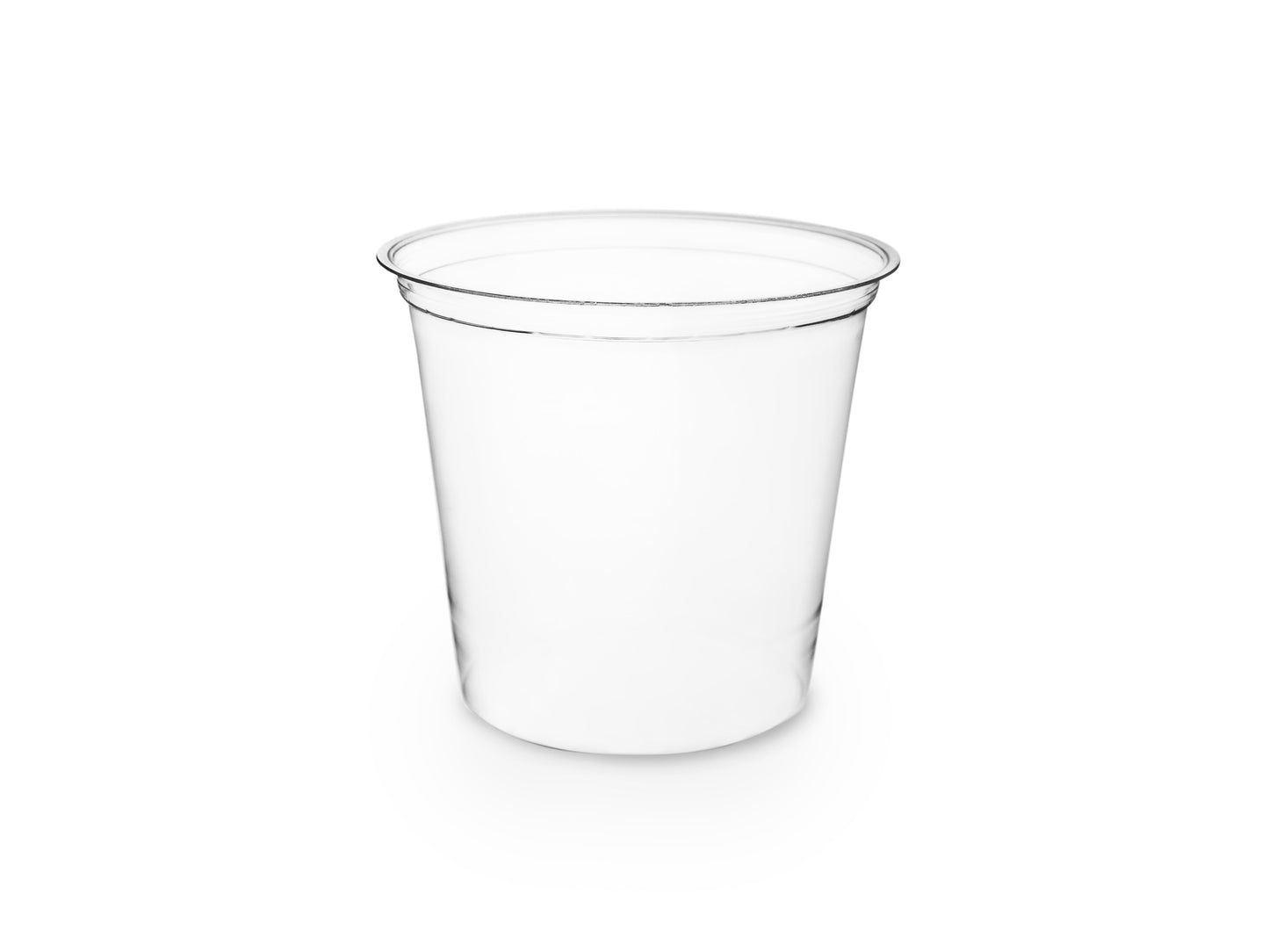 Vegware 24oz PLA round deli container | 632-Series | 500/cs