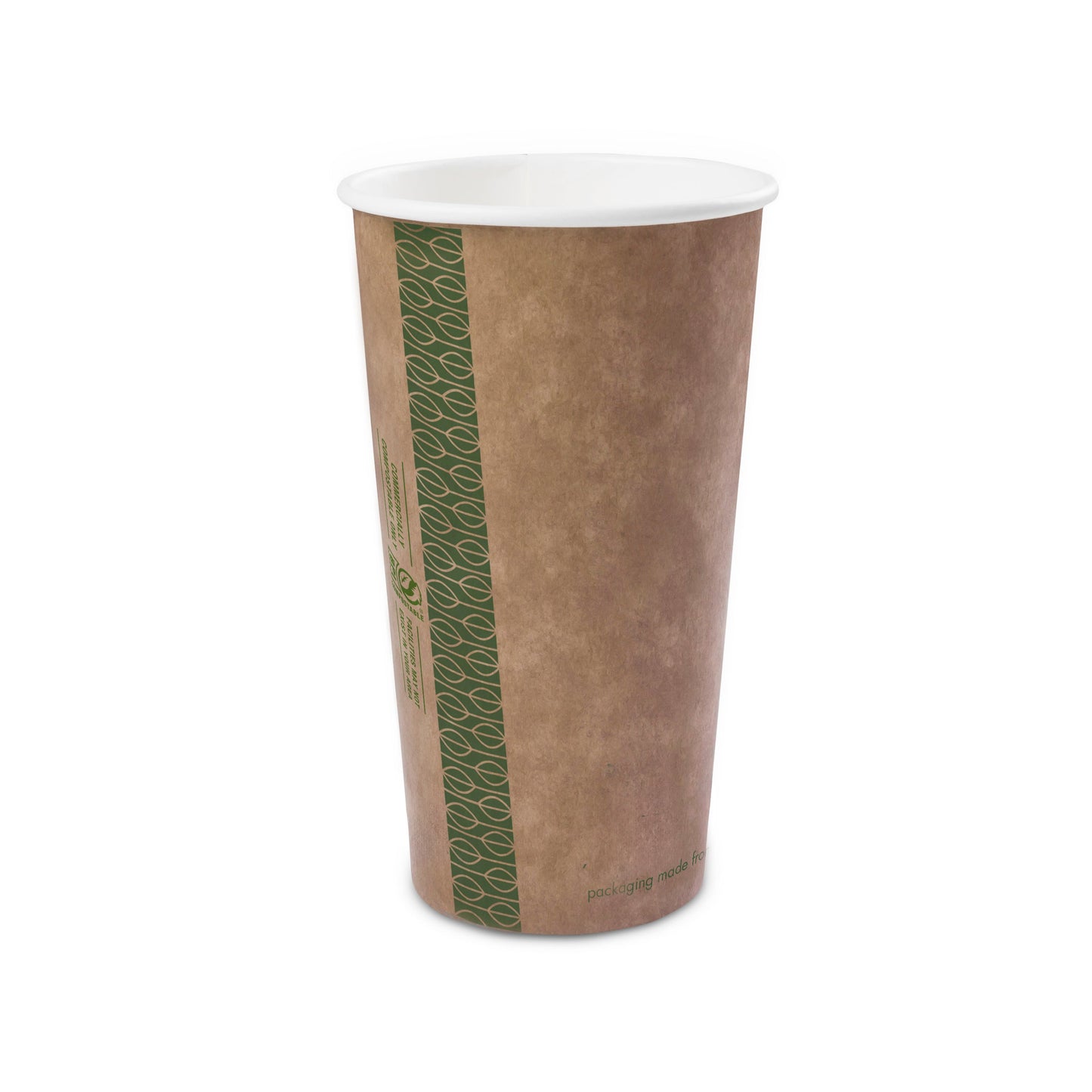 Vegware 20oz brown kraft hot cup | 89V-Series | 1000/cs