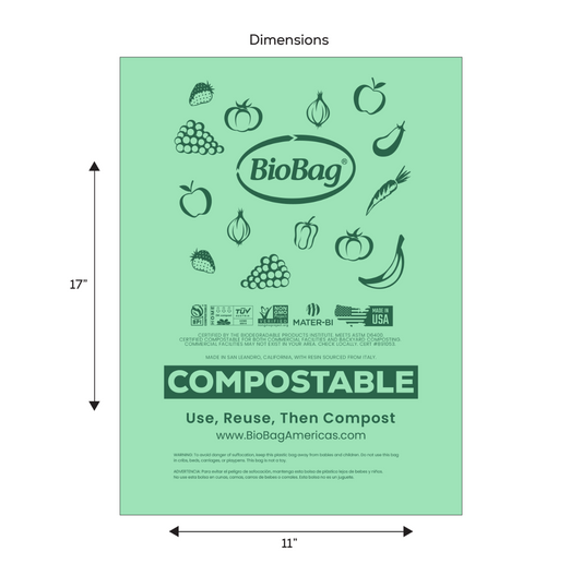 Produce Bags 11˝ x 17˝ 0.48 mil | 3200/cs