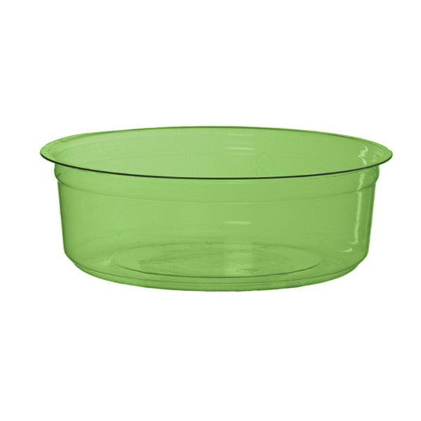 Vegware Veridian™ 8oz PLA round deli container green | 632-Series | 500/cs