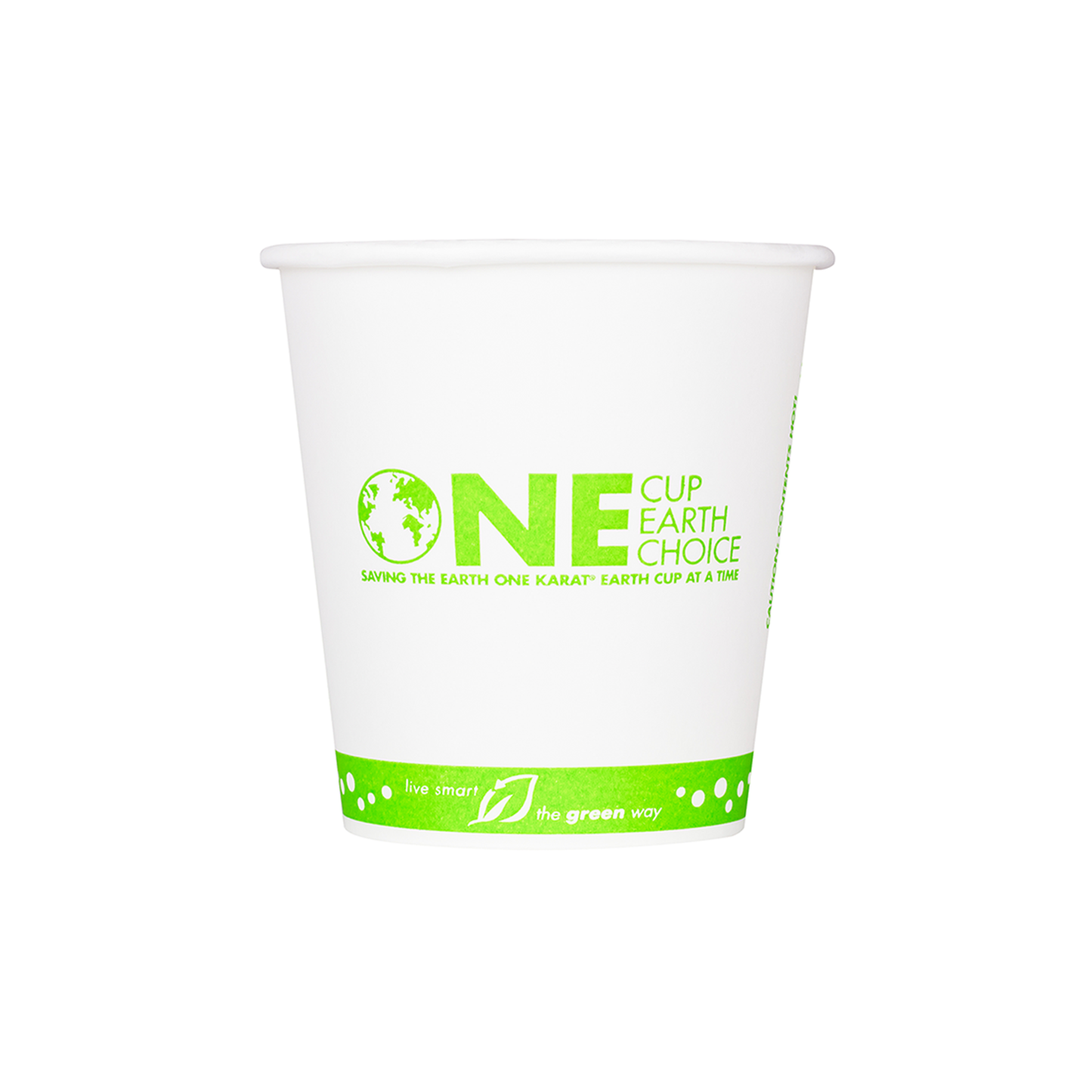 Karat Earth 10oz Compostable Paper Hot Cup | White | 91-Series