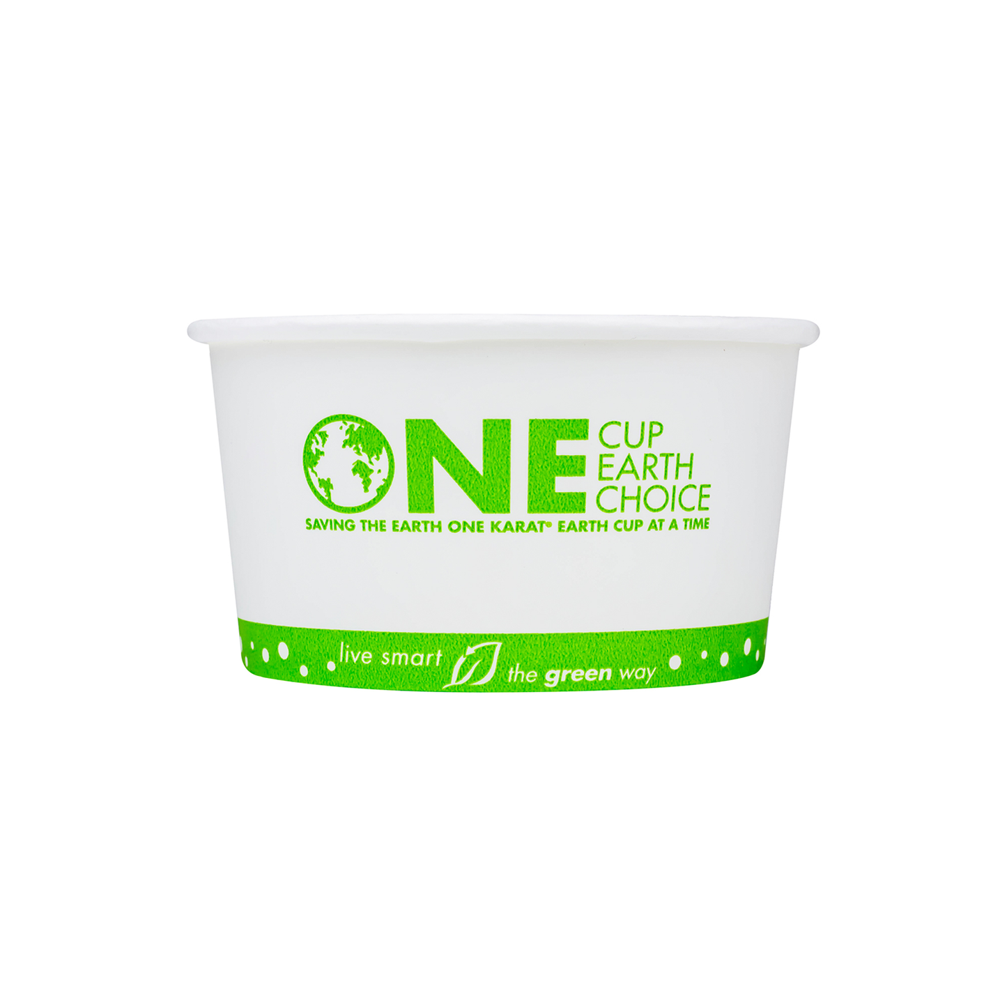 Karat Earth 12oz Compostable Paper Food Container | White | 114-Series