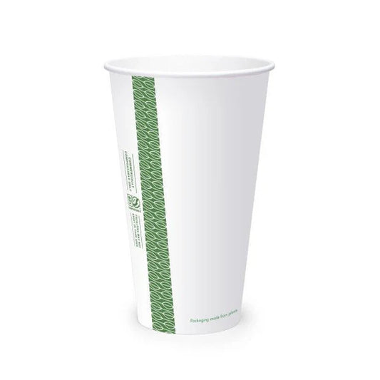 Vegware 22oz PLA-lined paper cold cup | 96V-Series | 1000/cs
