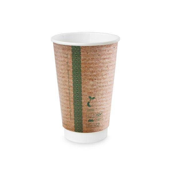 Vegware 16oz double wall cup, 89-Series | 89V-Series | 400/cs
