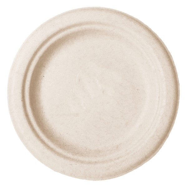 Vegware Nourish 6in Plate, Natural Molded Fiber | 1000/cs