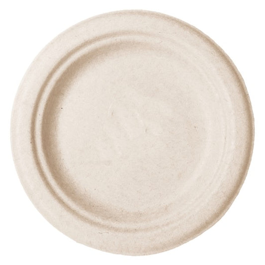 Vegware Nourish 6in Plate, Natural Molded Fiber | 1000/cs